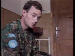 Bosnia - Pictures Of UN Prisoners Broadcast News Clip