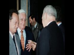 SYND 12 2 75 US SECRETARY OF STATE, HENRY KISSINGER Instructional Video