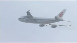 Inaugural flight of bio-fuelled plane News Clip