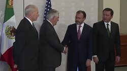 CLEAN : Kelly and Videgaray talk migration in Mexico amidst tensions News Clip