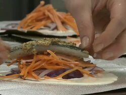 restaurant kitchen Stock Footage