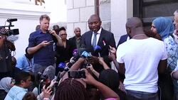 CLEAN : South African opposition say Ramaphosa already broke oath News Clip