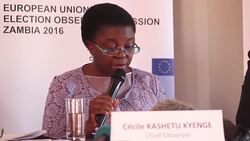 CLEAN : EU observers concerned by climate of fear before Zambia vote News Clip