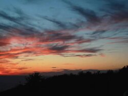 Baltic sea sunset time lapse Stock Footage
