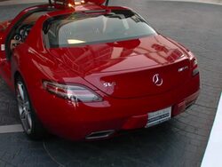 ATMOSPHERE: Cars at the Mercedes-Benz Exclusive Preview Of The 2011 SLS AMG In Grand Turismo 5 at Los Angeles CA. (Footage by WireImage Video/GettyImages) Stock Footage
