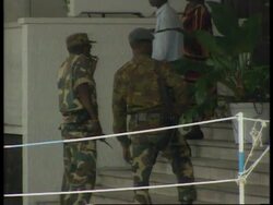 ZAIRE: KINSHASA: PRESIDENT MOBUTU RETURNS News Clip