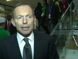 Interview With Tony Abbott On Mandela Memorial News Clip