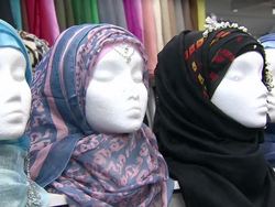 Veils being sold in shop News Clip