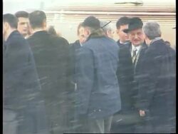 Bosnia - Tudjman Arrives In Sarajevo News Clip