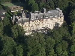 Ch?Â¢teau De Montvillargenne Stock Footage