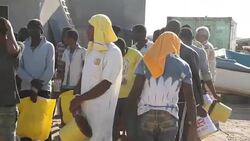 CLEAN : Libya coastguard intercepts migrant boat News Clip