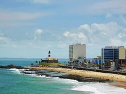 Salvador Beach Stock Footage