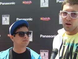 INTERVIEW: Dr. Hollywood on coming out to today's event and on their new album. at the Rob Dyrdek Foundation SK8 4 Life Benefit Presented By Panasonic & Carl's Jr at Los Angeles CA. (Footage by WireImage Video/GettyImages) Stock Footage