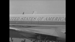 CAN856 PRESIDENT JOHNSON ARRIVES IN SEOUL News Clip