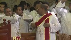CLEAN : Egyptian Coptic Christians celebrate Christmas News Clip