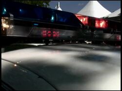 Police Light Blue Stock Footage