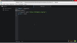 Learning Python Web Penetration Testing (Video 7) Instructional Video