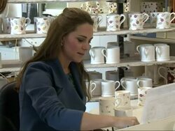 Catherine Duchess Of Cambridge Painting Mug News Clip
