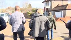 Boris Johnson Campaigning In Uxbridge News Clip