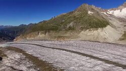 Europe's Melting Glaciers: Aletsch Stock Footage