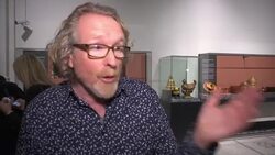 Alice Cooper, Roger Daltrey, Donovan, Peter Gabriel talk about being featured in an art piece for Teenage Cancer Trust Instructional Video