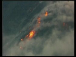 Officials worry that lull by volcano could lead to explosive eruption News Clip