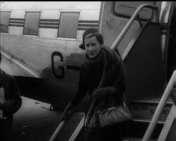 ""QUEEN VICTORIA"" ARRIVES BY PLANE News Clip