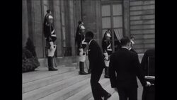 CAN 561 AFRICAN LEADERS VISIT FRENCH PRESIDENT IN PARIS Instructional Video