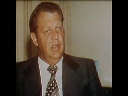 SYND 25 2 76 CONNIE MULDER SPEAKING IN JOHANNESBURG ABOUT ANGOLA REFUGEE PROBLEM Instructional Video