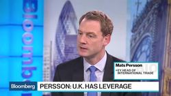 U.K. Has Leverage in Brexit Talks, Says EY's Persson News Clip