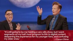 TBS Reducing 'Conan' to 30 Minutes, Expanding Touring and Online Efforts | THR News News Clip