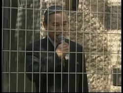 Tokyo zoo puts its director in a monkey cage as an April Fool's Day exhibit. News Clip