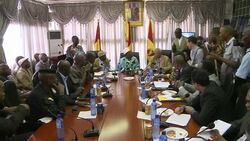 CLEAN : Guinea warns of danger from outside forces News Clip