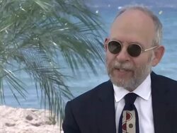 INTERVIEW: Bob Balaban on the style of story at Moonrise Kingdom Interviews: 65th Cannes Film Festival at Carlton Beach on May 17, 2012 in Cannes, France (Footage by WireImage Video/Getty Images) Stock Footage