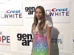 DJ at Crest 3D White Presents Art Garde Designers at The Box at Lincoln Center on 02/09/2012 in New York, NY, United States Stock Footage