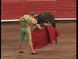 MEXICO: SPANISH FEMALE BULLFIGHTER SANCHEZ DRAWS A CAPACITY CROWD News Clip