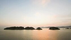 Beautyful Majorca island Bay clouds in sky Palma de Mallorca Stock Footage