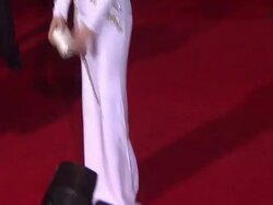 Mireille Enos at Gangster Squad Los Angeles Premiereon 1/7/2013 in Hollywood, CA.(Footage by WireImage Video/Getty Images Entertainment Video) Stock Footage