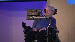 Professor Stephen Hawking addresses Headway conference News Clip