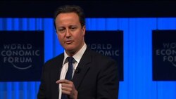 Cameron defends austerity, Geithner says US confident again News Clip