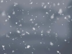snow Flakes Background Stock Footage