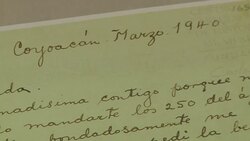 CLEAN : New exhibition shows Frida Kahlos private letters in Mexico News Clip