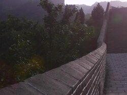 Great Wall of China Stock Footage