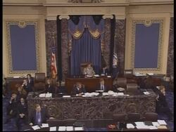 Lawmakers debate Iraq 87 billion dollar loans News Clip