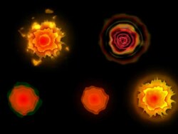 Variations illustration of pain Stock Footage