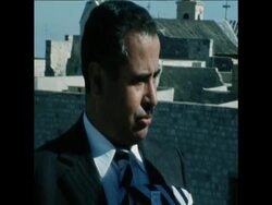 SYND 18-12-72 BETHLEHEM MAYOR COMPLAINS ABOUT HIS TOWN BEING NEGLECTED BY CHRISTIANS News Clip