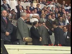 FRANCE: PARIS: LARGE CROWD COME TO WATCH FRENCH TENNIS OPEN News Clip