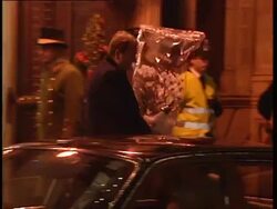 Princess Diana Departs Harrods News Clip