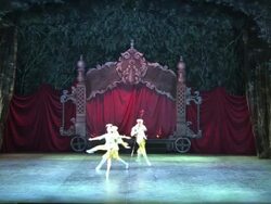English National Ballet Dress Rehearsal of The Nutcracker Stock Footage