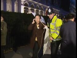 UK: LONDON: PRESIDENT ZEMIN ARRIVES ON 4 DAY VISIT News Clip